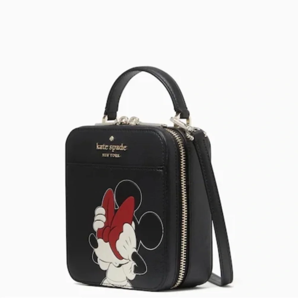 New Disney X Kate Spade New York Minnie Mouse Daisy Vanity Crossbody Bag…